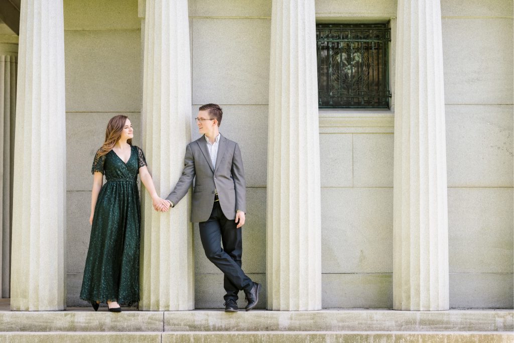 Allison + David - Spring Grove Cemetery Engagement