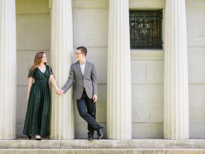 Allison + David - Spring Grove Cemetery Engagement