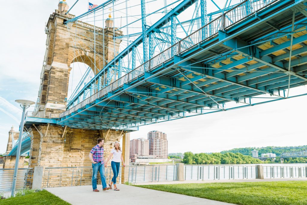 Colbey + Jon - Smale Riverfront Park Engagement