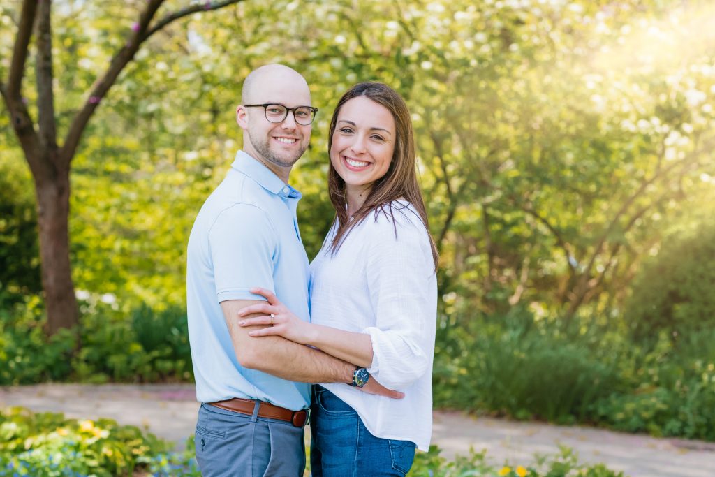 Gabrielle + Kyle - Ault Park Engagement