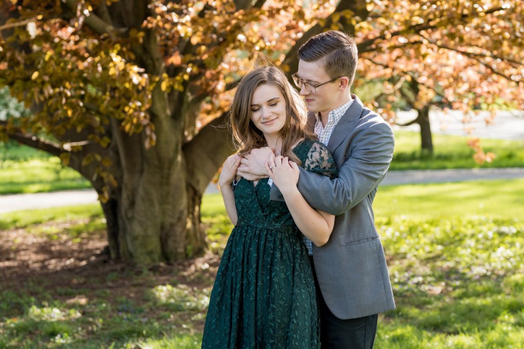 Allison + David - Spring Grove Cemetery Engagement