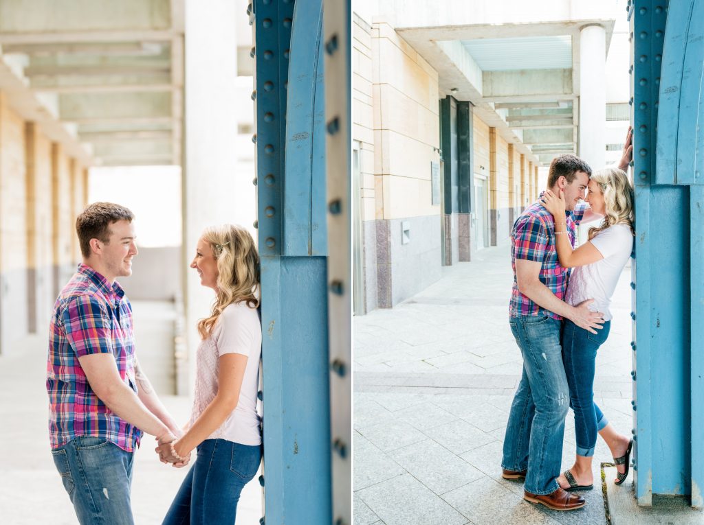 Colbey + Jon - Smale Riverfront Park Engagement