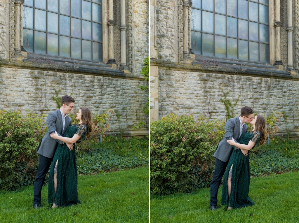 Allison + David - Spring Grove Cemetery Engagement