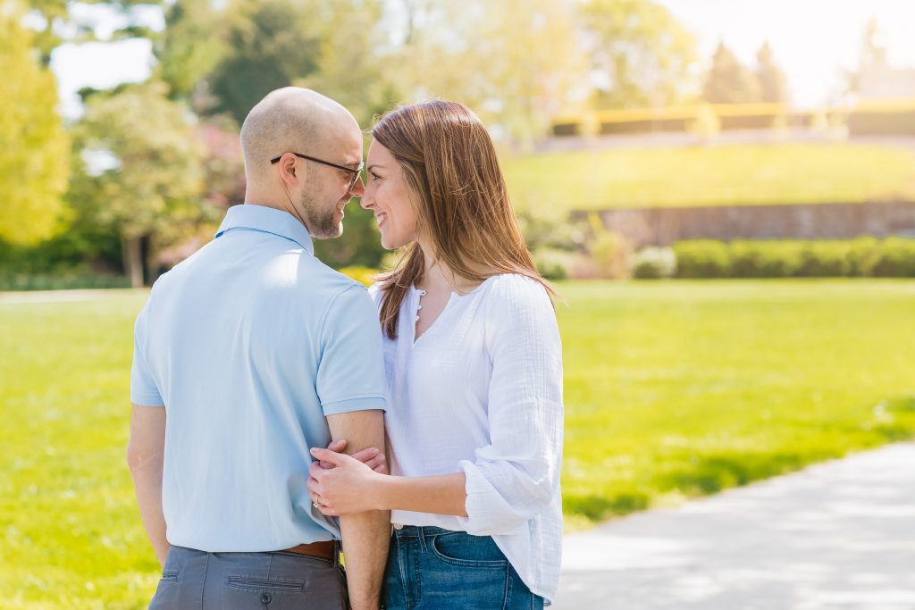 Gabrielle + Kyle - Ault Park Engagement