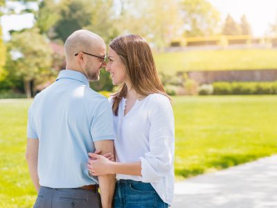 Gabrielle + Kyle - Ault Park Engagement