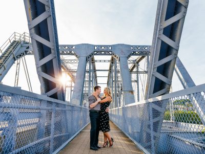 Colbey + Jon - Smale Riverfront Park Engagement