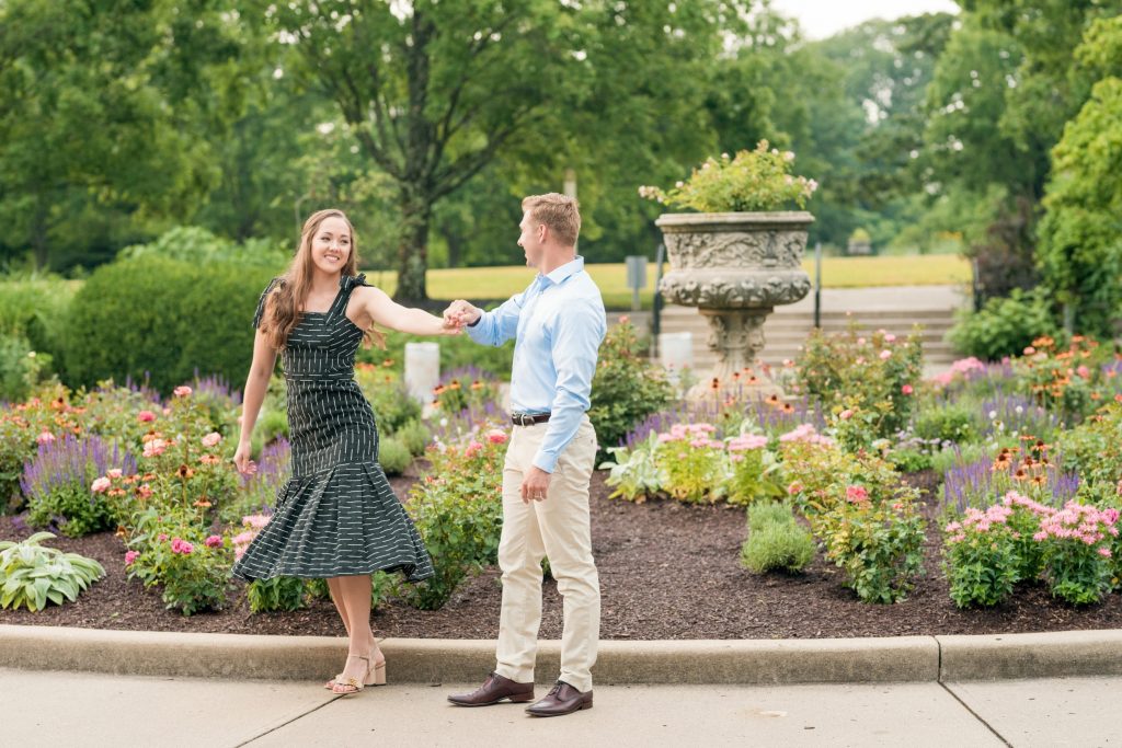 Ansley + Jackson - Ault Park Engagement