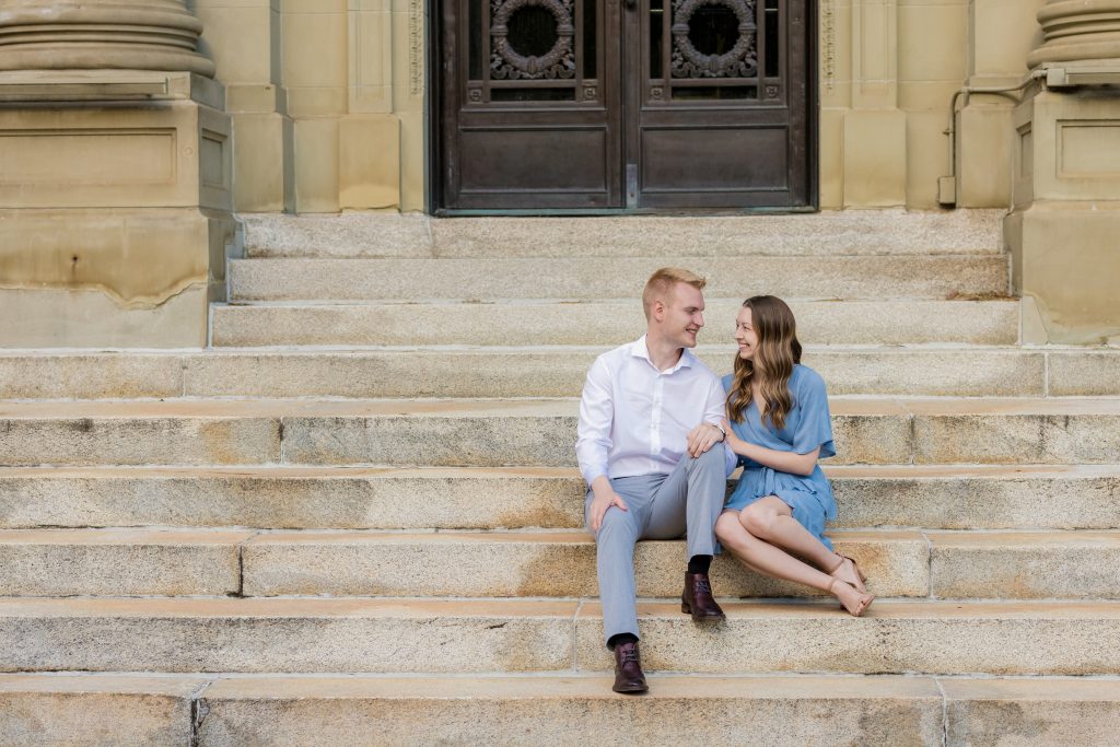 Megan + Sam - Over-The-Rhine Engagement