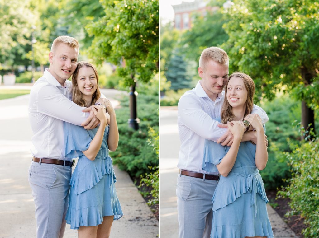 Megan + Sam - Over-The-Rhine Engagement