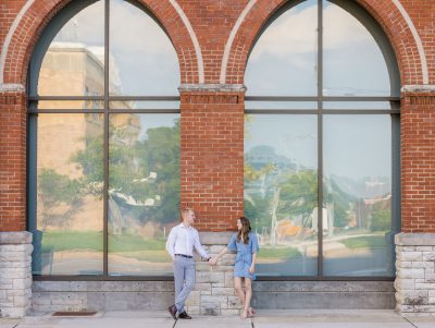 Megan + Sam - Over-The-Rhine Engagement