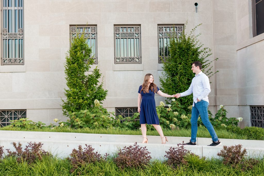 Kristen + Jackson - Eden Park Engagement