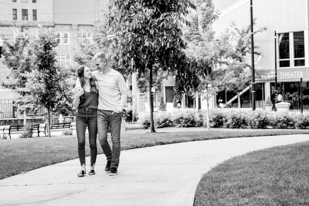 Megan + Sam - Over-The-Rhine Engagement