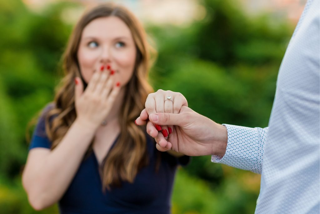 Kristen + Jackson - Eden Park Engagement