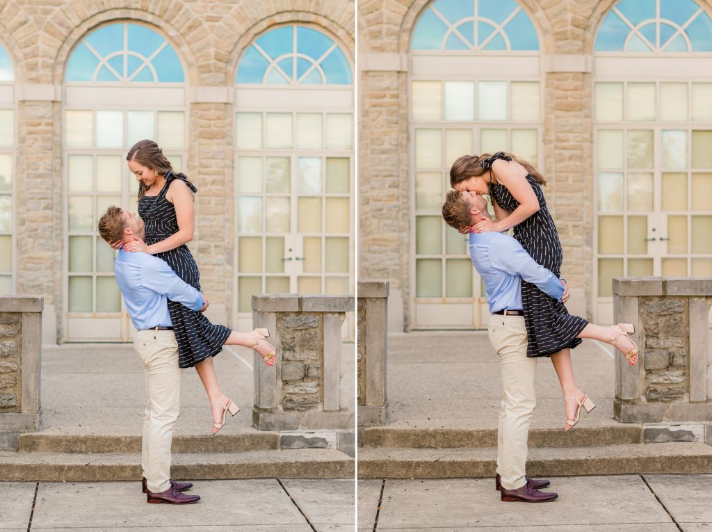 Ansley + Jackson - Ault Park Engagement