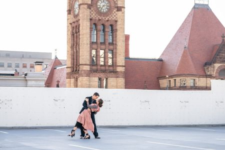 Madilynn + Terry - Downtown Cincinnati Engagement