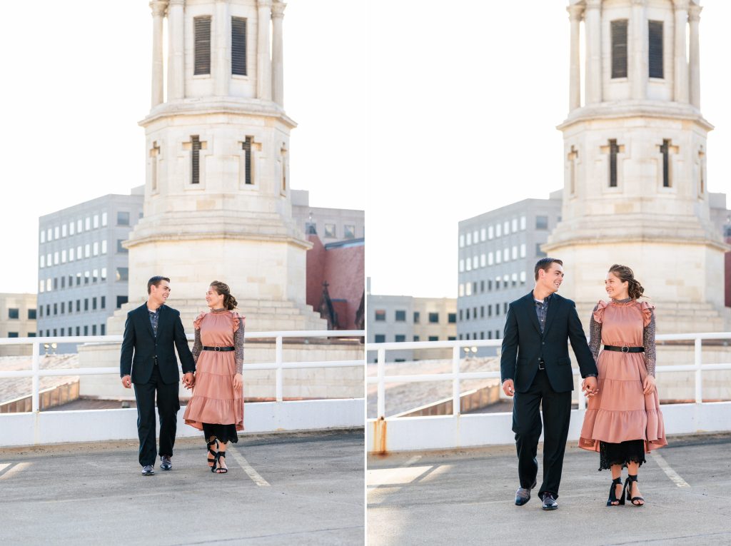 Madilynn + Terry - Downtown Cincinnati Engagement