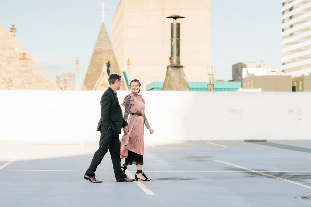 Madilynn + Terry - Downtown Cincinnati Engagement