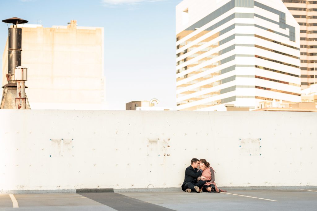 Madilynn + Terry - Downtown Cincinnati Engagement