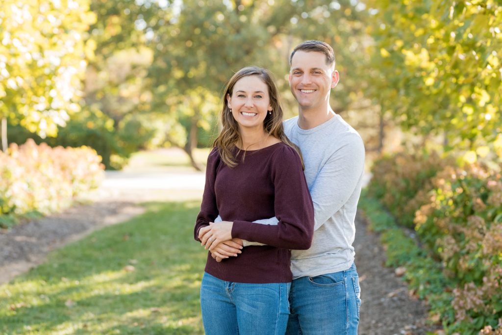 Samantha + Matt - Cox Arboretum Engagement