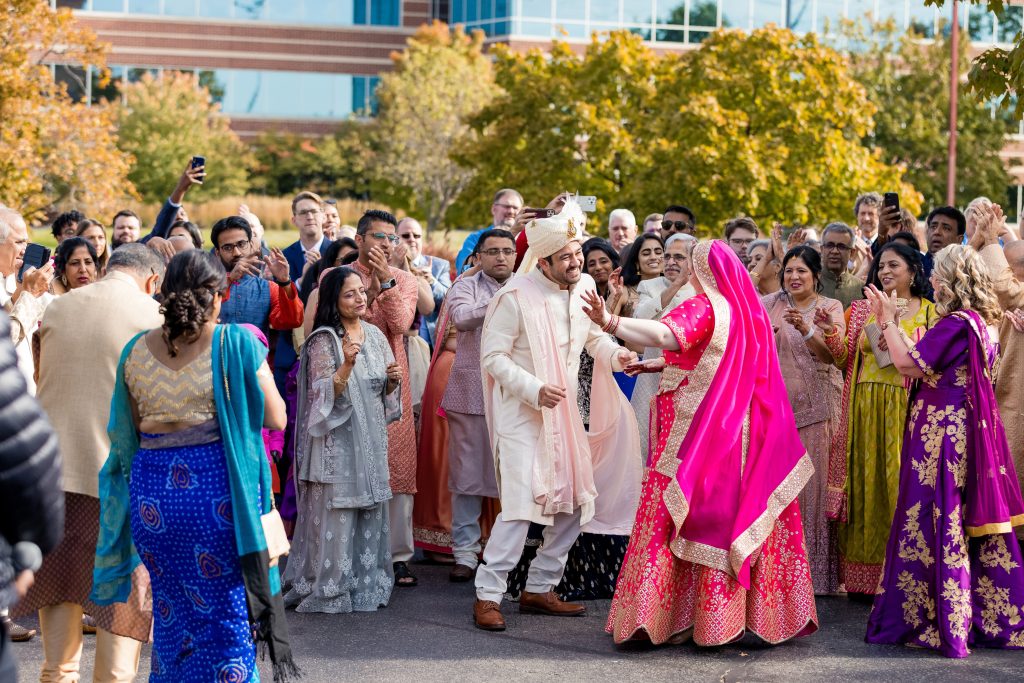 Courtney + Karan - Cincinnati Indian Fusion Wedding