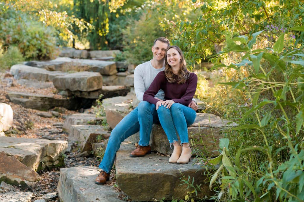 Samantha + Matt - Cox Arboretum Engagement