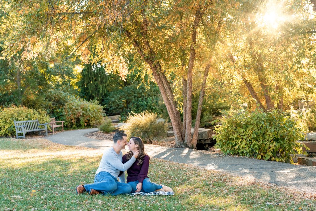 Samantha + Matt - Cox Arboretum Engagement