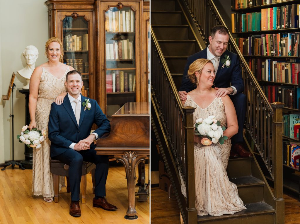 Emily + Geoff - The Mercantile Library Wedding