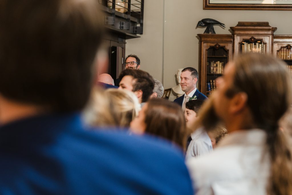 Emily + Geoff - The Mercantile Library Wedding