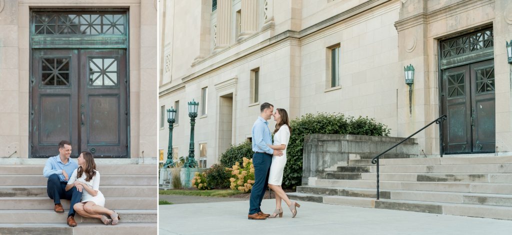 Samantha + Matt - Cox Arboretum Engagement