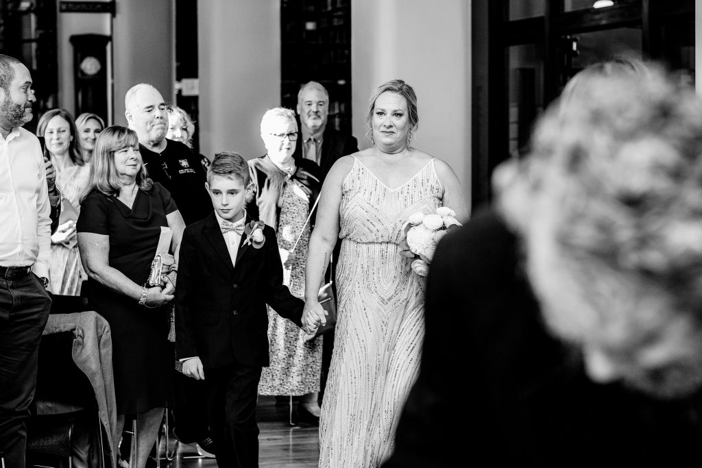 Emily + Geoff - The Mercantile Library Wedding