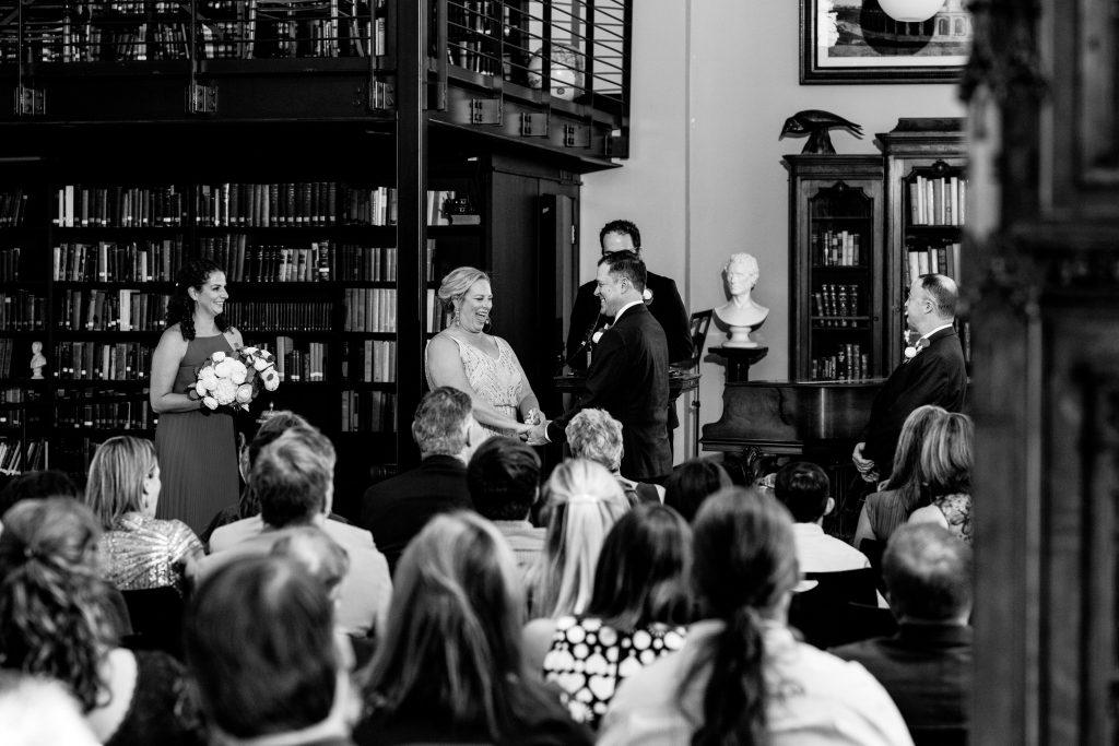 Emily + Geoff - The Mercantile Library Wedding