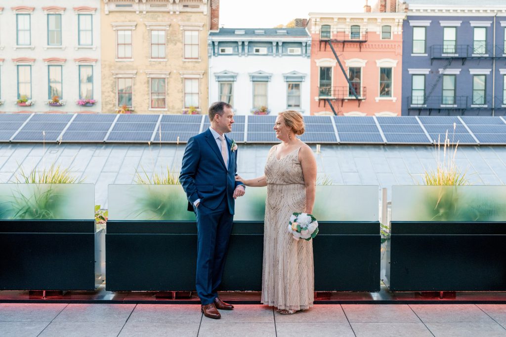 Emily + Geoff - The Mercantile Library Wedding