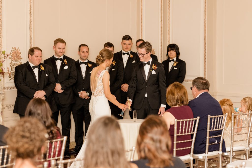 Allison + David - Cincinnati Club Wedding