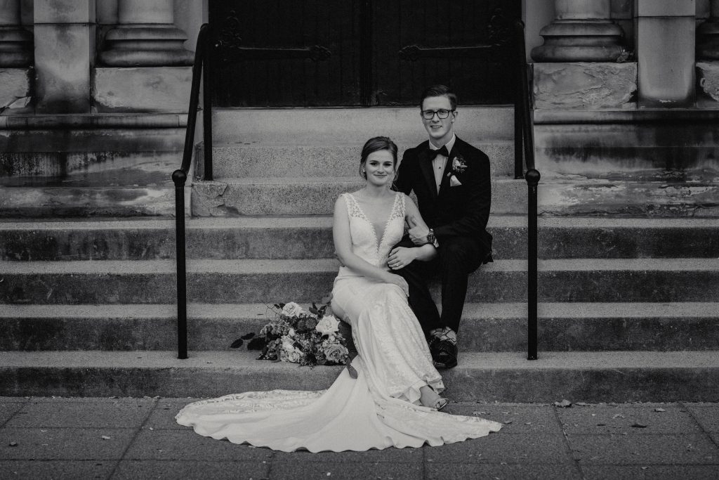 Allison + David - Cincinnati Club Wedding
