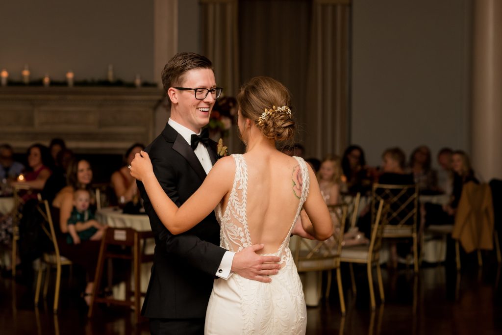 Allison + David - Cincinnati Club Wedding