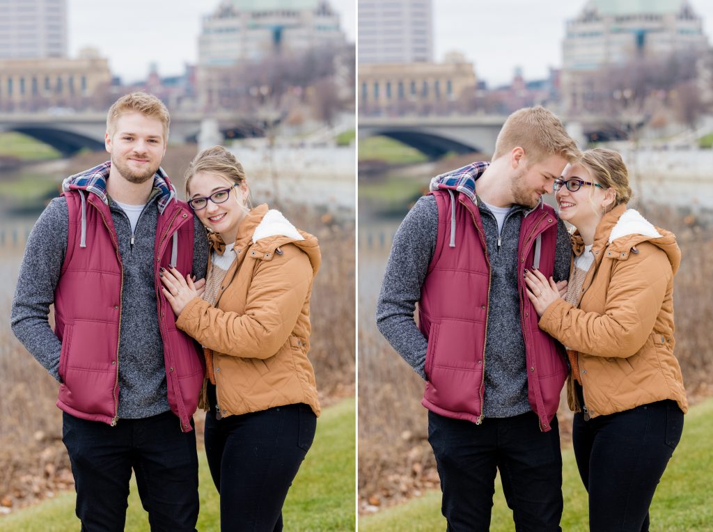 Hannah + Daniel - Downtown Columbus Engagement