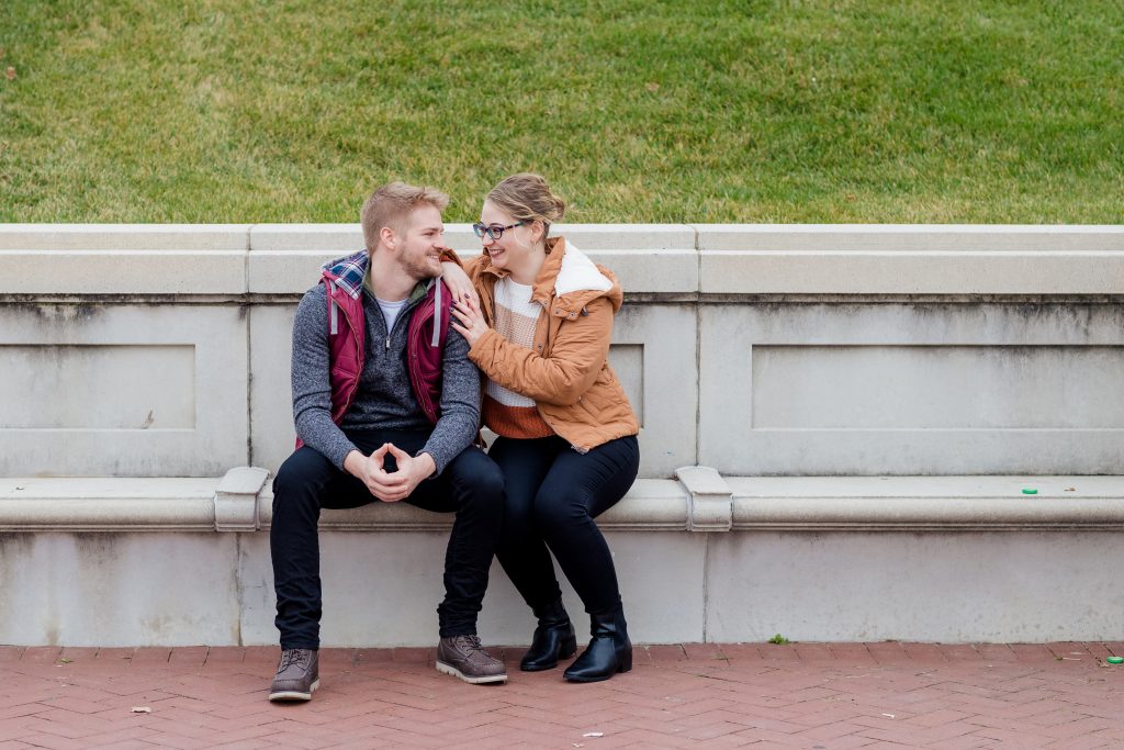 Hannah + Daniel - Downtown Columbus Engagement