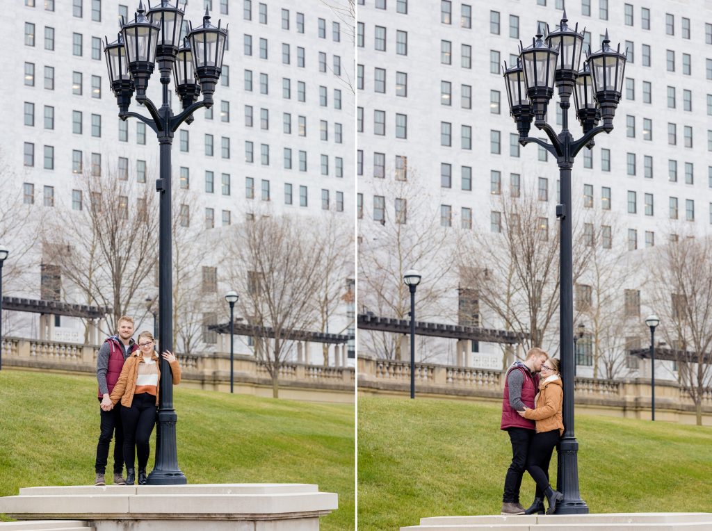 Hannah + Daniel - Downtown Columbus Engagement