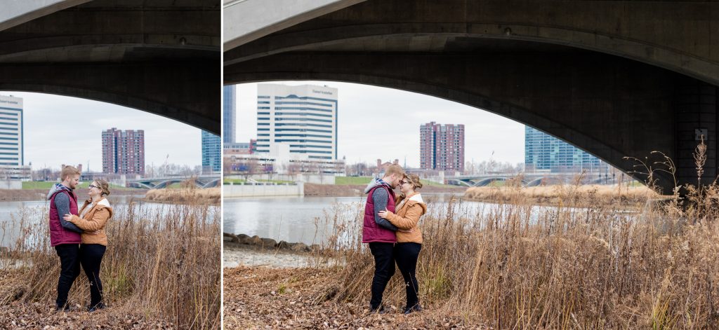 Hannah + Daniel - Downtown Columbus Engagement