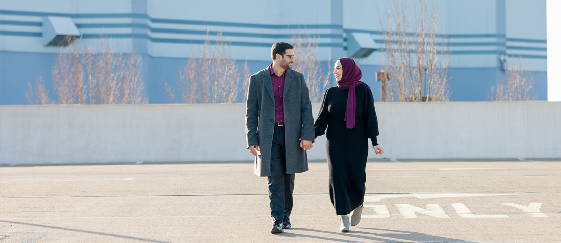 Suzann + Hasan - Pullman Square Engagement