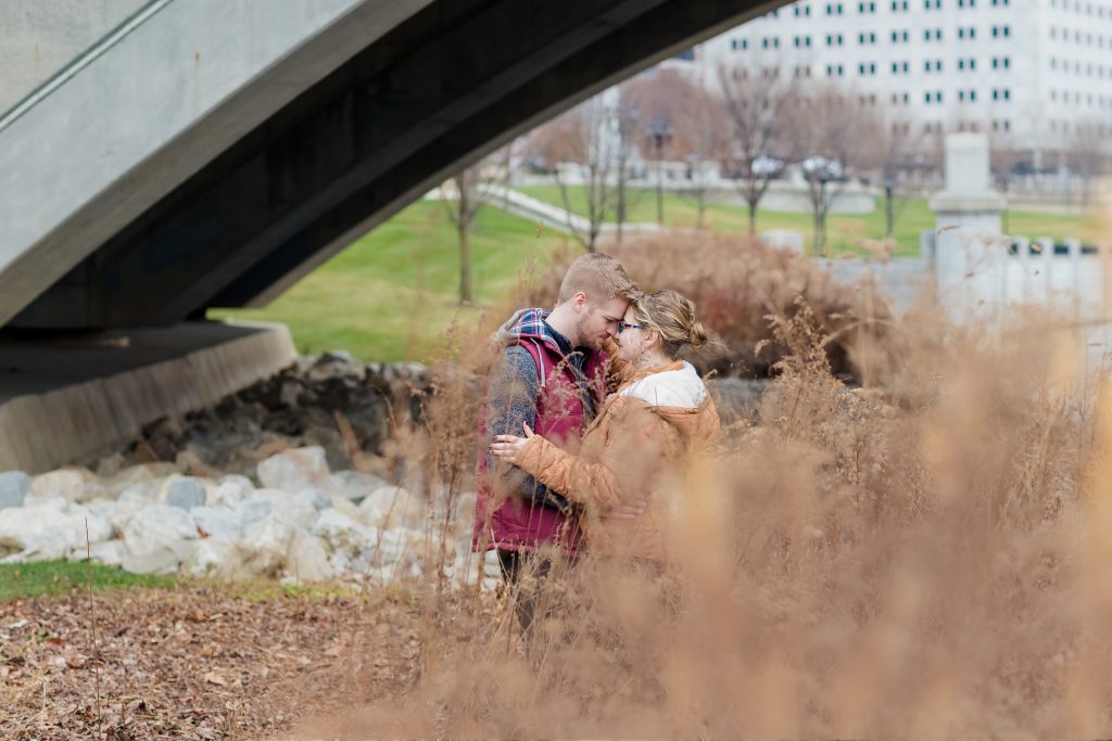 Hannah + Daniel - Downtown Columbus Engagement