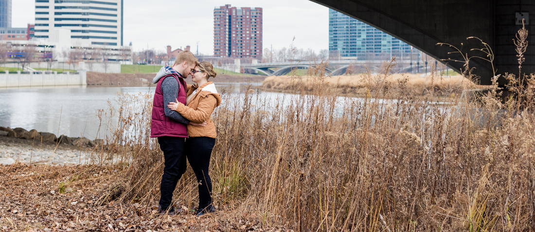 Hannah + Daniel - Downtown Columbus Engagement