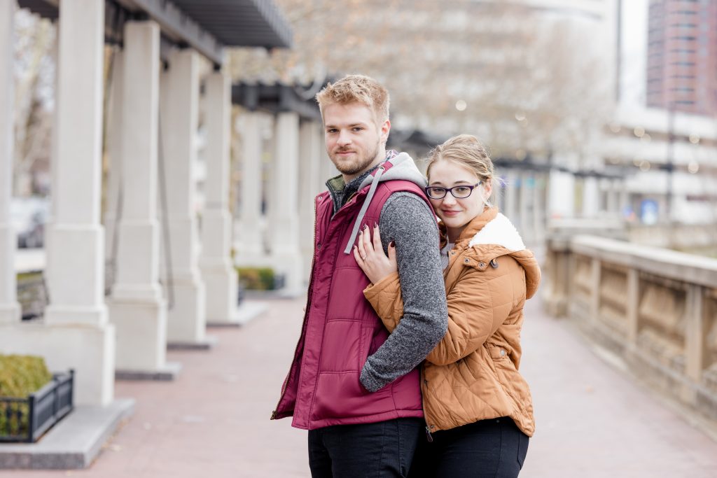 Hannah + Daniel - Downtown Columbus Engagement