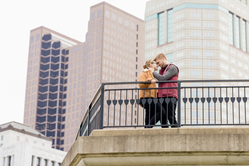 Hannah + Daniel - Downtown Columbus Engagement