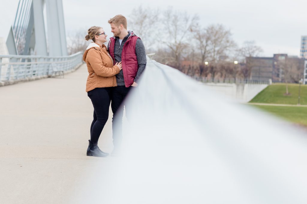 Hannah + Daniel - Downtown Columbus Engagement