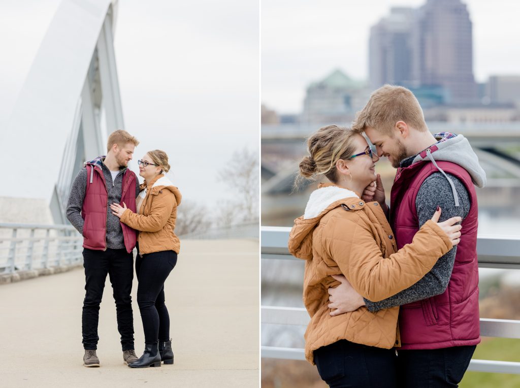 Hannah + Daniel - Downtown Columbus Engagement