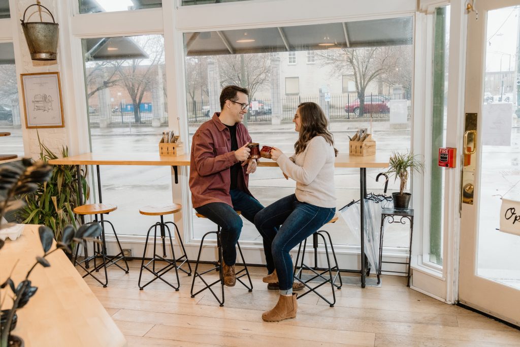 Molly + Rob - Downtown Dayton Engagement