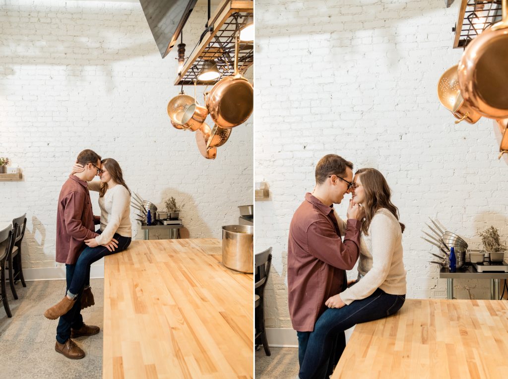 Molly + Rob - Downtown Dayton Engagement