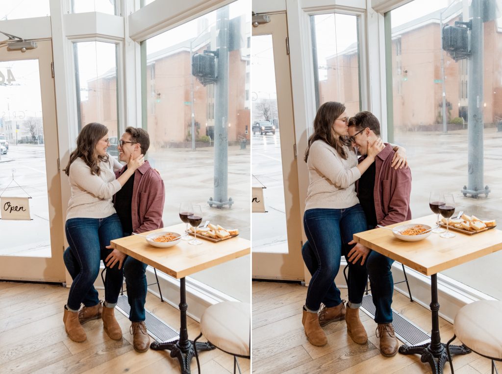 Molly + Rob - Downtown Dayton Engagement