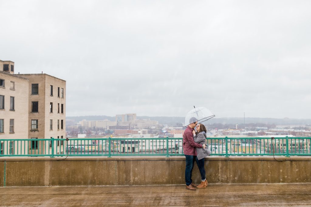 Molly + Rob - Downtown Dayton Engagement
